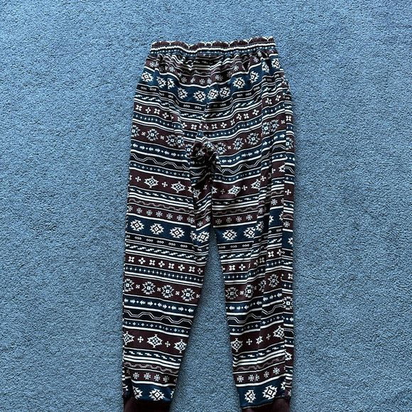 LuLaRoe Women's Multicolor Aztec Pattern Jogger Sweatpants Size Small - Picture 3 of 3